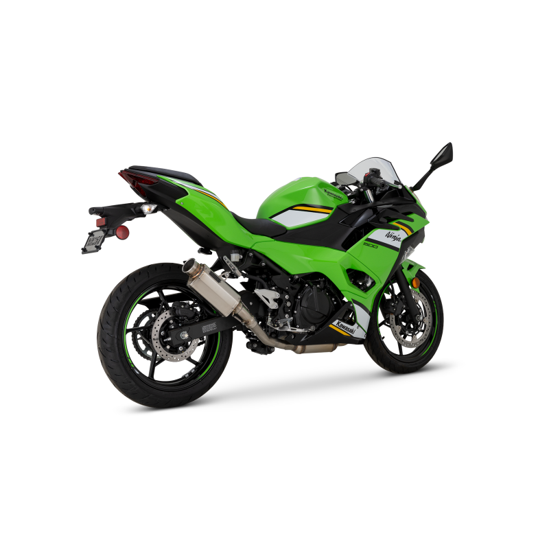 Kawasaki Ninja 500 Performance Exhaust - Vance and Hines - VS-6 Slip On - `24-`25